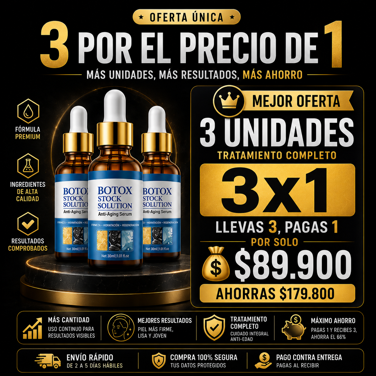 BOTOX STOCK SOLUTION PROMO x3