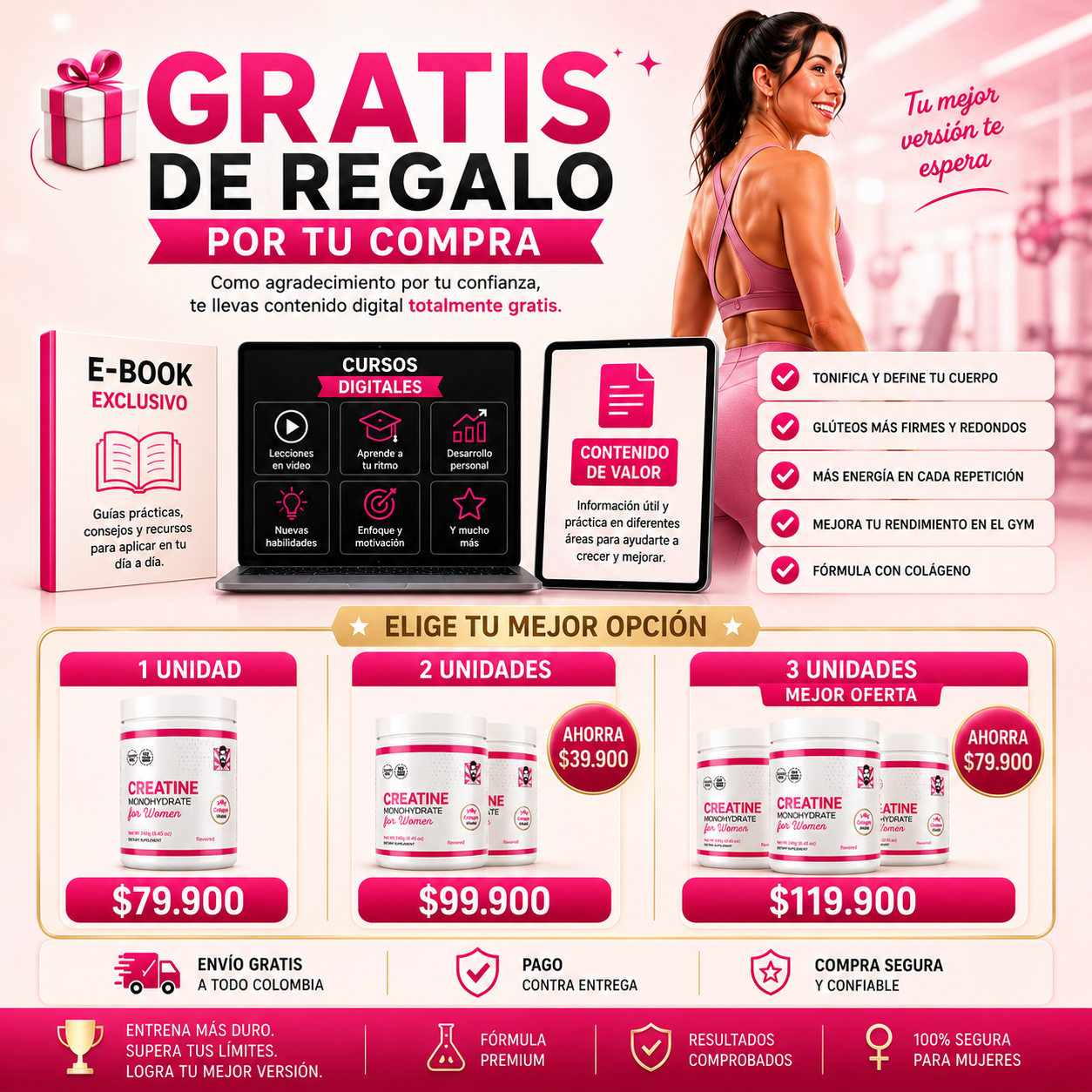 CREATINA (old school For women)